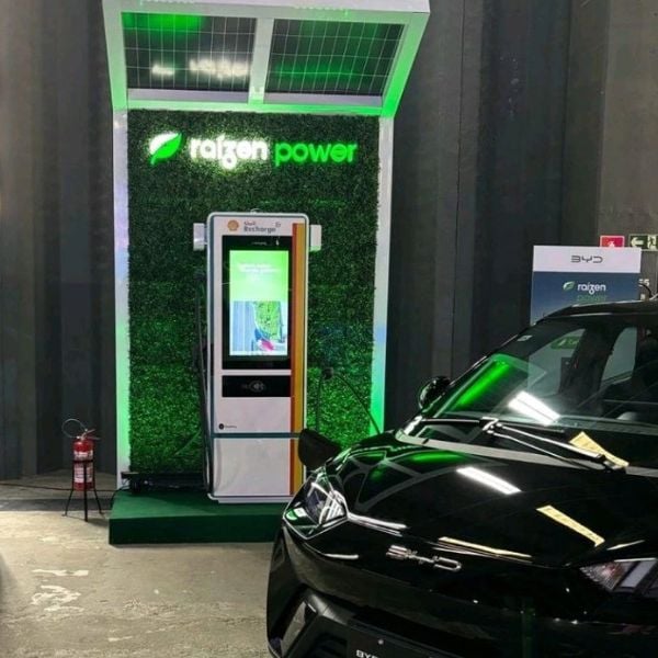 Shell charger with EcoG solutions in Brazil