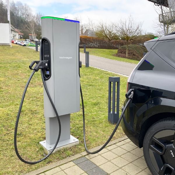 Technagon charger with EcoG solutions in Germany